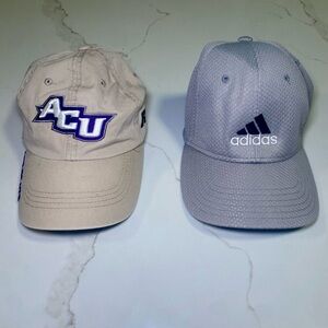 Adidas Breathable Performance Hat + ACU Adjustable Cap | Bundle of 2